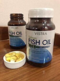 VISTRA Salmon Fish Oil 1000mg Plus Vitamin E Capsule