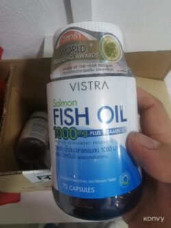VISTRA Salmon Fish Oil 1000mg Plus Vitamin E Capsule