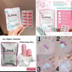 ALPHA ARBUTIN 3Plus  Collagen Whitening  Capsules Precious Skin AA3P
