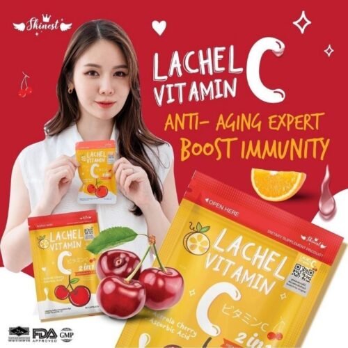 CHERRY Lachel High Vitamin C, E, A, Whitening Dietary Supplement Lvc