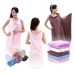 Smart Bath Quick Dry  Microfiber Body Wrap Absorbent Towel bwt