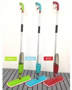Healthy Spray Mop – Floor (hsmc) Mop with Removable Washable Cleaning Pad and Integrated Healthy Spray Mechanism (Random Color)