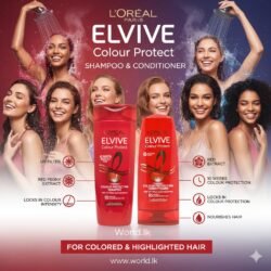 L’Oréal Paris Elvive Colour Protect Loreal Shampoo 400 ML & Conditioner 360 ML lcps