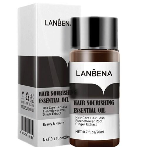LANBENA (lanb) 20ml Hair Growth Essence Fast Powerful Hair Care Essential Oil Liquid Treatment Preventing Hair Loss Products Unisex