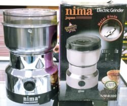 NIMA Electric Grinder Stainless Steel Coffee Grinder-Bean-Nuts & Spices- High Speed