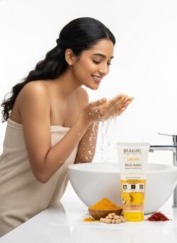 0129f3998662d719ccd716d74b848530.jpg Dr. Rashel Face Wash (nh6w) Ubtan All Skin Types 100ml.