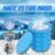 120 Ice Cubes [icmg] Mold Ice Trays Silicone Ice Bucket 2 in 1 Ice Cube Maker Wine Chiller Round Portable for FROZEN Whiskey Cocktail Beverages