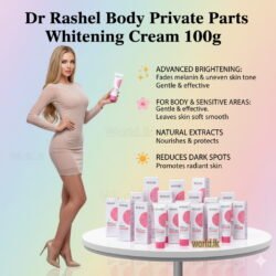 Dr Rashel Body & Private Parts Whit-ttening Cream private areas drpp (bikini line, intimate areas), elbows, knees, and inner thighs