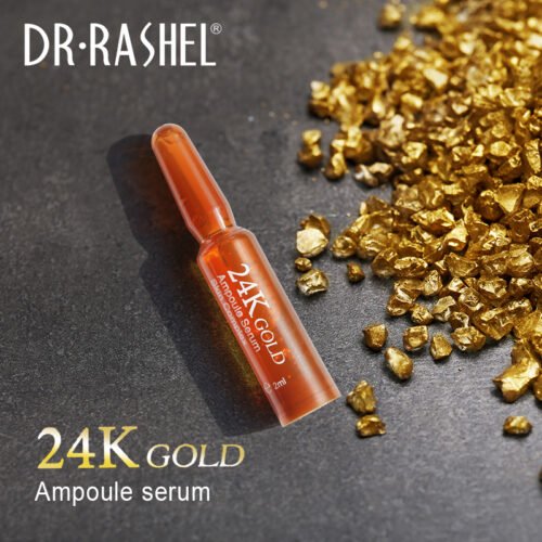 06904fb0f581d62a59bb9069f873b1f5.jpg DR RASHEL 24k Gold Ampoule Serum Skin Complex For Reduce and Prevent Dark Spots Antioxidant, Even Skin Tone DR RASHEL (Gasc)