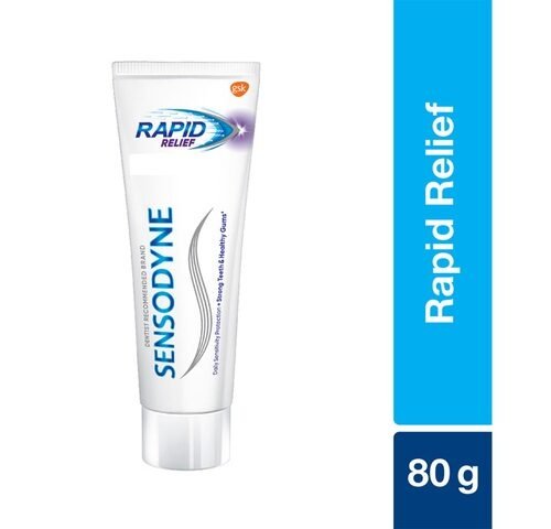 06b91e5ea30fc53ca8764d6cdb928af8.jpg SENSODYNE rese Sensitive Toothpaste Rapid Relief - 80 gm