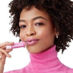 Made In GERMANY Natural Watermelon Labello Shine, Lip Balm Lwbg Aroma and a Subtle Pink Shine