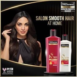 ORIGINAL TRESemme ® 700ML +700ML KERATIN Smooth Shampoo (UK) & Conditioner (UAE) with Marula Oil for Soft and Shiny Hair (Tks7)
