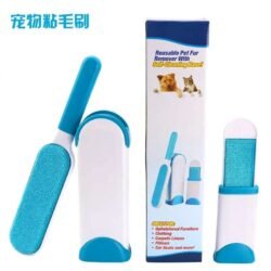 Reusable Pet (prrc) Fur Hair Remover with Self-Cleaning Base | Double Sided Pet Hair Magic Cleaner Remover for Home Furniture, Clothing, Carpets Linen, Pillows and Car Seats