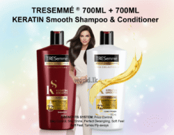 0a0de2e705d579e9d9952bb0e9138031.png KERATIN Smooth TRESEMMÉ ® 700ML +700ML Shampoo & Conditioner with Marula Oil for Soft and Shiny Hair Tks7 TRESemme