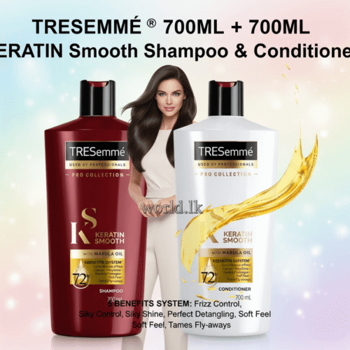 KERATIN Smooth TRESEMMÉ ® 700ML +700ML Shampoo & Conditioner with Marula Oil for Soft and Shiny Hair Tks7 TRESemme