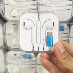 NWM USA Certified Apple IPhone Wired Earphones with Mic for 6 6S Plus SE 7, 8, 11, 12, 13 14 Pro Max X XS MAX XR lighting Headphones Earbuds Phone Accessories I phone hand free Headset