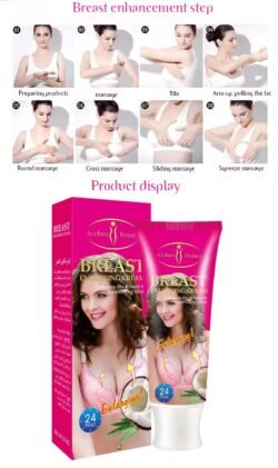 Natural Coconut Extracted AICHUN BEAUTY Breaaast Enlarging and Enhancement Firming CREAM hb 9