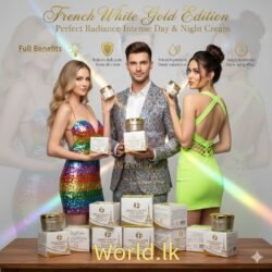 French White Gold Edition Perfect Radiance Intense Day & Night Cream fgec Made in France