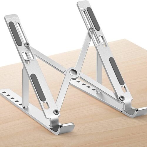 Adjustable Laptop Stand – Aluminum (ALS) for Any Windows Laptop, MacBook, iPad & Android Tablets