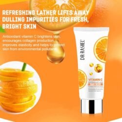 0e57dc551fd811617bb3188c5a8485c6.jpg DR RASHEL (vitf) Vitamin C Face Wash Brightens the Skin Parabens Free 100 ml