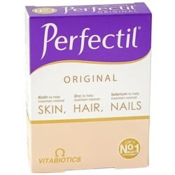 PERFECTIL Original Extra Support Hair, Skin & Nails Supplement Phsn Capsules by Vitabiotics UK