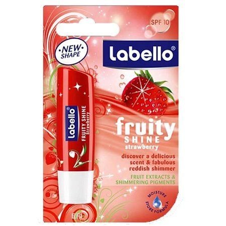 0f16dd8a1e3afb0eef8e7a04cca4f354.jpg NIVEA STRAWBERRY Fruity Shine Moisture Lip Care Balm Nsfs