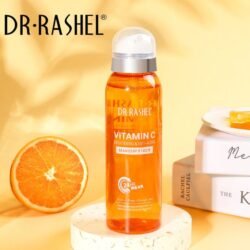 DR RASHEL Vitamin C Makeup Fixer Vc Face Spray 160Ml (Dvmf) Ultra-Hydrating Non-Sticky Weather Proof, Moisturizing
