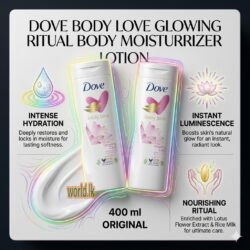 400 ml Original Body Love Dove Body Love Glowing Ritual Body Moisturizers and Cream Lotion dbll