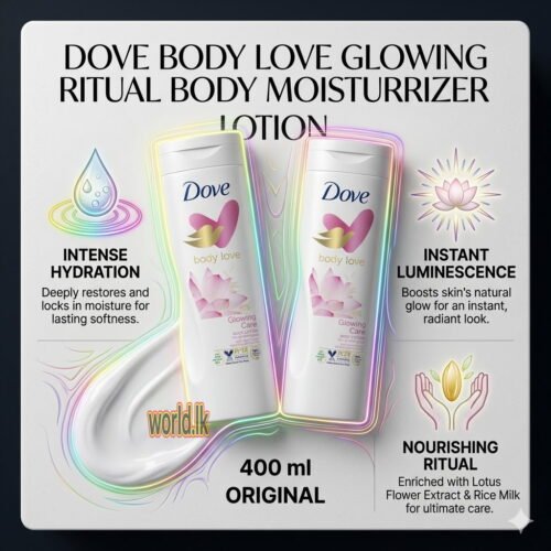 400 ml Original Body Love Dove Body Love Glowing Ritual Body Moisturizers and Cream Lotion dbll