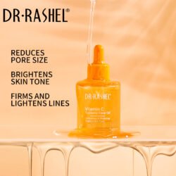 1051ded90b97c81b25e18a5376e6fecc.jpg Turmeric Face Oil DR RASHEL Vitamin C Turmeric Face Oil Antioxidant & Hydrating Brighten Skin Tone 35ml vtfo