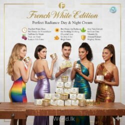 French White Gold Edition Perfect Radiance Intense Day & Night Cream fgec Made in France