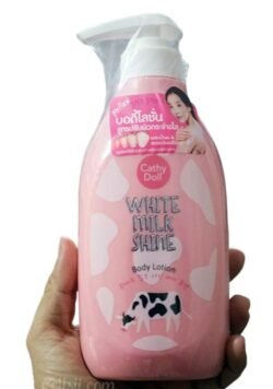 11faeb97f801805353d71119edef2b42.jpg CATHY DOLL Milk Shine body WHITENING lotion 450ml cdbl Made in THAILAND