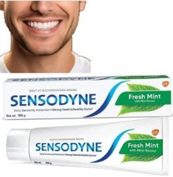 Sensodyne sdy Toothpaste Fresh Mint, Sensitive tooth paste for daily sensitivity protection, 150gm
