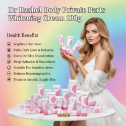 Dr Rashel Body & Private Parts Whit-ttening Cream private areas drpp (bikini line, intimate areas), elbows, knees, and inner thighs
