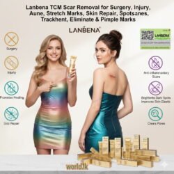 Lanbena TCM Scar and ACNE Mark Removal Gel Ointment with Surgery, Injury, Burns Keloids, Stretch Marks, Skin Repair, Spots Treatment, Blackhead, Eliminate & Pimple Marks