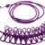 1499c9bd0558e453f5fe224e01737c05.jpg Elastic (ehpc) Hanging for 12 Clips Clothes Travel Home Outdoor Multicolor Multi-Functional Hooks Portable Clothesline Hook