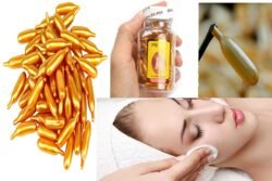 Animate Vitamin E Facial Capsules Oil Enriching with Aloe Vera 11a