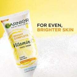 1501b303c1022a2541d0f965cb7f23eb.jpg GARNIER (garn) Skin Naturals Bright Complete Vitamin C Face Wash for Brighter and Glowing Skin Daily Cleanser Suitable for all Skin Types 100g