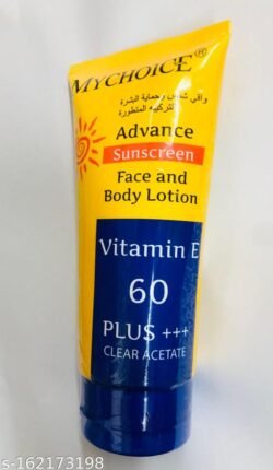 My Choice Advance (mc60) Sunscreen Face and Body WHITENING CREAM Spf 60 Plus+++ 150g