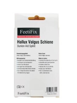 Feetifix Hallux (hhaa) Valgus Schiene Bunion Aid Splint Angle Adjustable Freely