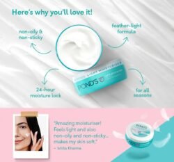 POND'S vie0 Light Moisturiser Non-Oily Fresh Feel with Vitamin E + Glycerine 100ml