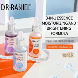DR RASHEL Complete Facial Serum Set (cfss) 3 Pack  - Vitamin C Serum / Retinol Serum / Hyaluronic Acid Serum