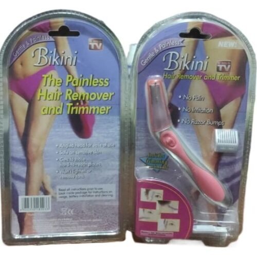 17743352043d62651f40675c74ca9951.jpg Painless Bikini Hair Remover / Trimmer Bht Non Rechargeable For woman’s bikini area. It is suitable for face, legs, underarms, almost anywhere in the body