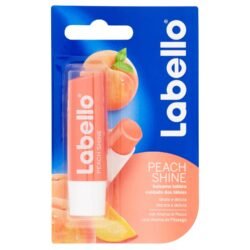 Enriched With Natural Oils GERMANY Labello Natural Peach Shine Lip Balm Labe Moisturizing Lip Care 4.8g Lip Balm