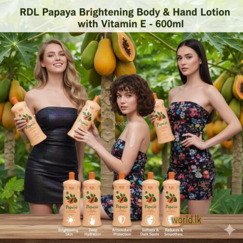 193bdb19d9021019bf5832529edd9ba9.jpg 600ML RDL Papaya Brightening Body & Hand Lotion phbl with Vitamin E - (Original)
