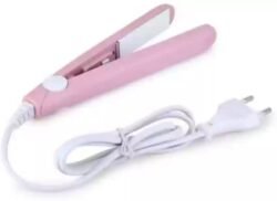 Make Time Mini (mhis) Hair Straightener Iron Mini Hair Straightener Brush Flat Iron Multicolor