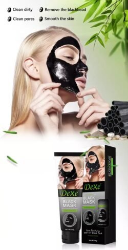 DEXE BLACK MASK de20 Acne Purifying Charcoal Peel Off Black Head Remover 120g