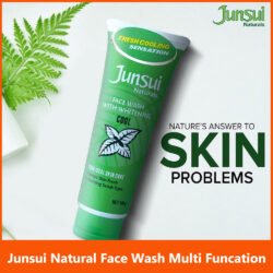 19d92aec07830b2108e568bf3f1b13df.jpg JUNSUI Natural Face Wash Cool jnfw 100g Whitening Fresh Cooling Sensation