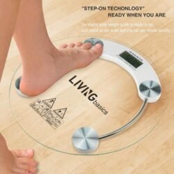 1a1d2276f5cce2ee1dc80c8ecd0cbf2c.jpg Original 6mm Thickness Hard Gorilla Strong Tempered Glass LCD Electric Digital Bathroom Weighing Body Scale Up To 180kg psss