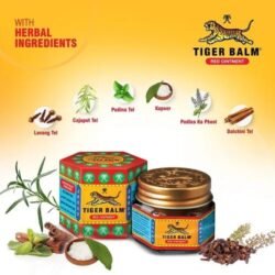 Tiger Balm Red Ointment 21ml - timl Relief of Minor Muscle Pain